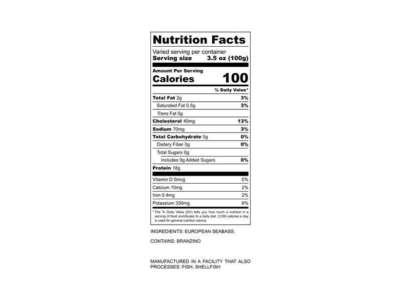 Branzino Fillet - 1ct - Image 7