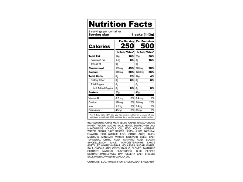 Signature Crab Cakes - 2ct - Image 6