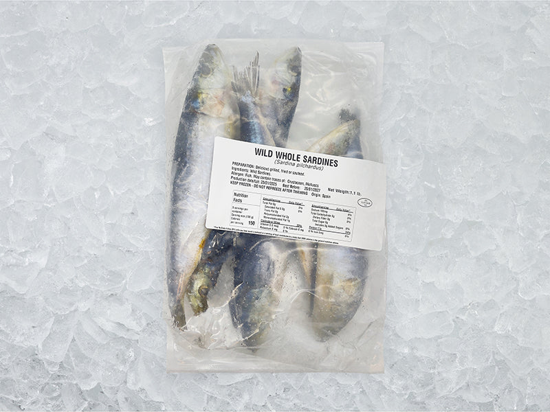 Wild Whole Sardines - 1.1lb - Image 3