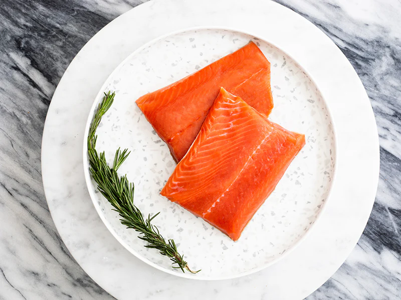 Wild Alaska Copper River Sockeye Salmon Portion - 1ct