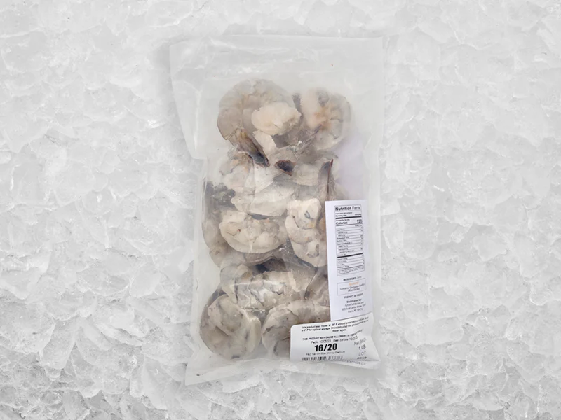 Wild Colossal Peeled & Deveined Blue Shrimp - 1lb - Image 3